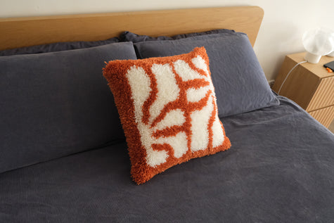 Palms - Latch Hook Cushion Kit