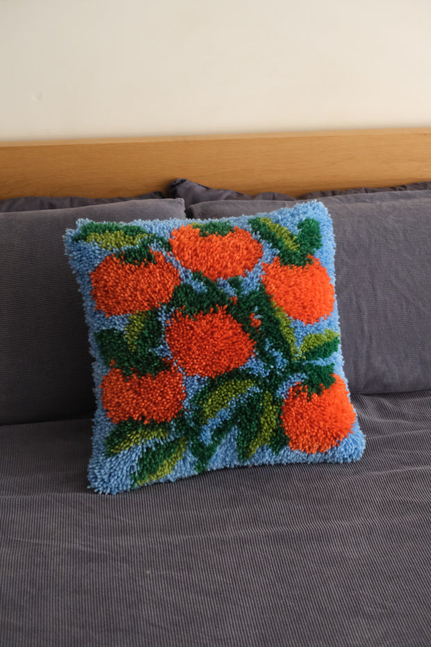 Tomatoes - Latch Hook Cushion Kit