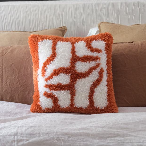 Palms - Latch Hook Cushion Kit