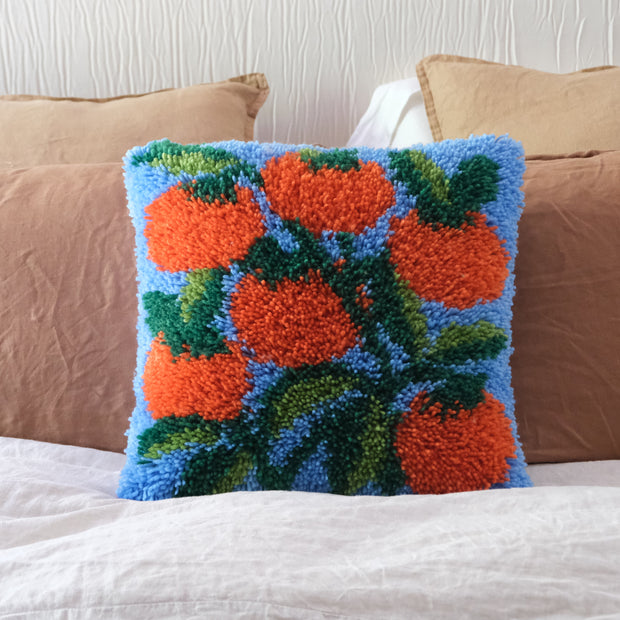 Tomatoes - Latch Hook Cushion Kit