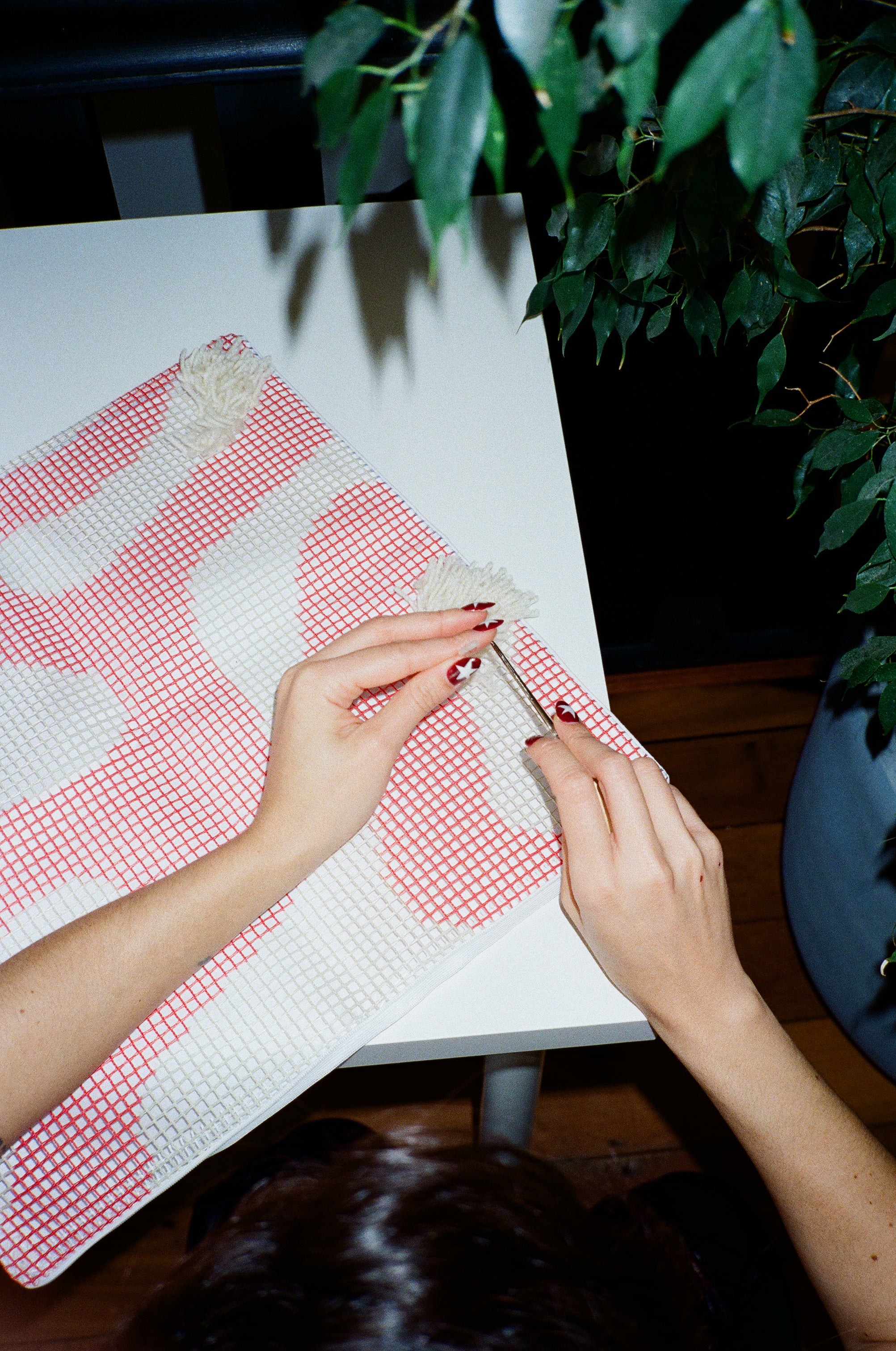 The Slow Evening Set - Latch Hook Cushion Kits
