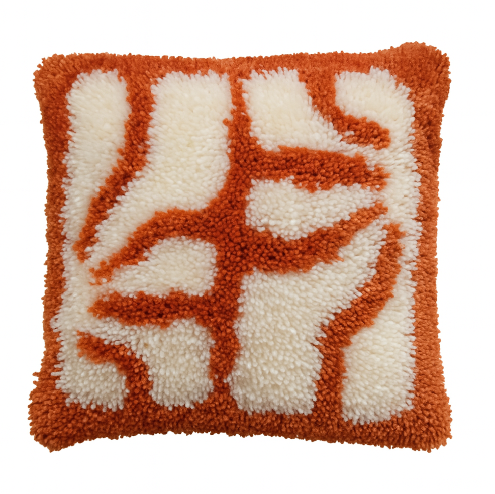 Palms - Latch Hook Cushion Kit